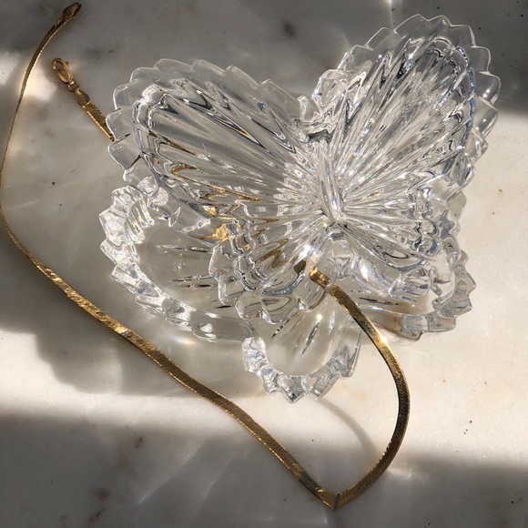 Vintage Butterfly Trinket Dish